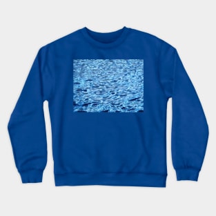 Blue Water Waves T-shirt Crewneck Sweatshirt